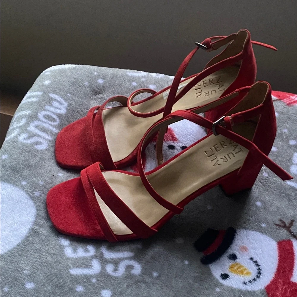 Elegant Red Espadrilles